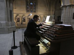 Lausanne Cathedral Dom Arturo Barba organ concert recital